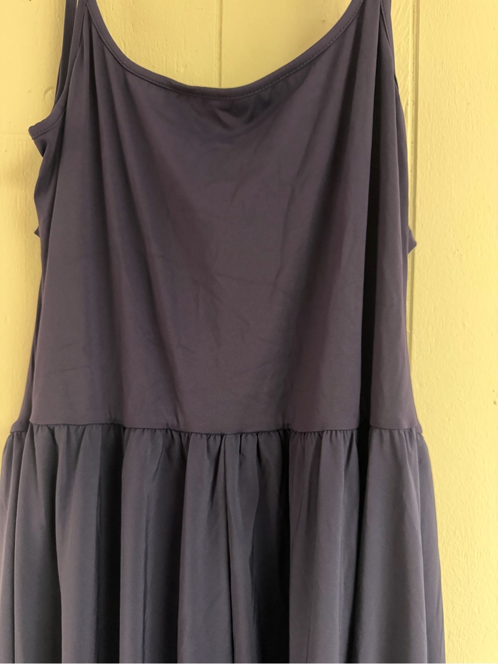 Halara Breezeful Pocket Flowy Maxi Quick Dry Casual Slip Dress Navy- Size XL NWT - Picture 3 of 11